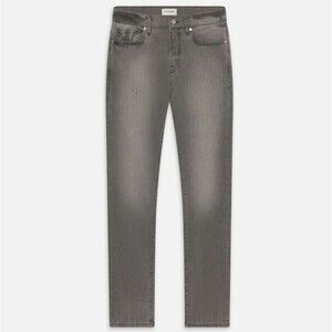FRAME L'Homme Slim straight leg jeans Size 31 Men's Gray Pants 5 Pocket Faded